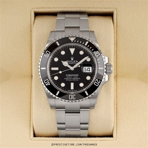 buy used rolex submariner date|pre owned rolex submariner price.